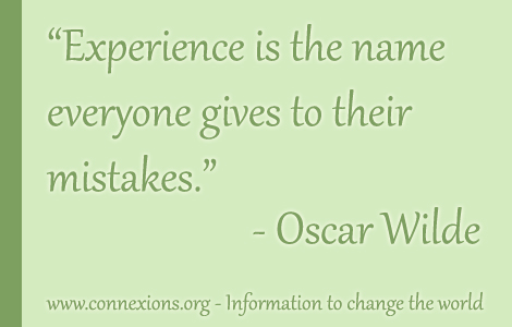 Oscar Wilde Experience is the name we give to our mistakes