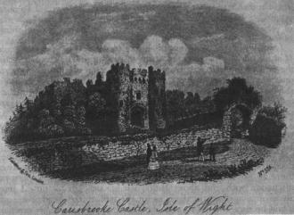 sketch of cambrook castle by engels