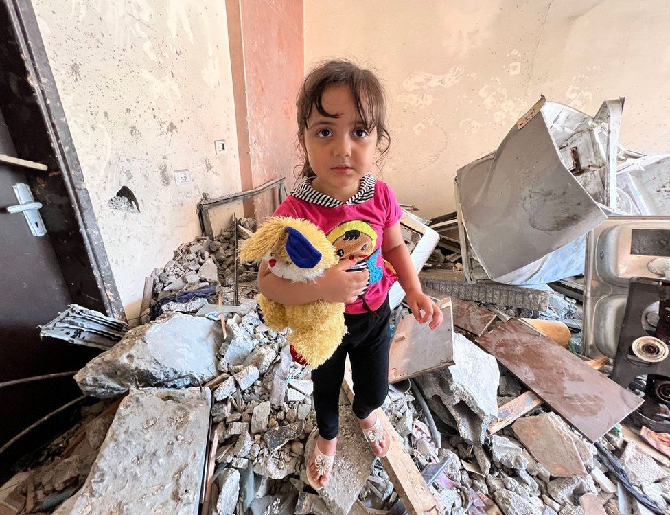 Child in Gaza.