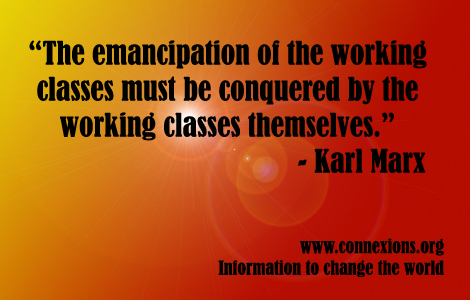 The Emancipation of the working classes.